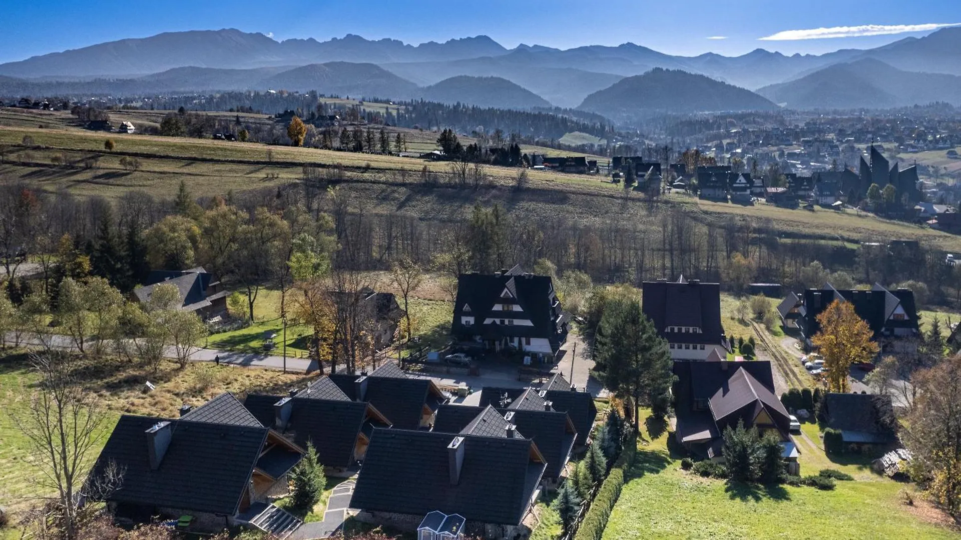 Chalet Domki Regionalne Tatrzanskie Echo Z Widokiem Na Tatry Zakopane Polonia